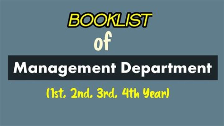 2nd Year Honours Management Book List PDF – Free Download