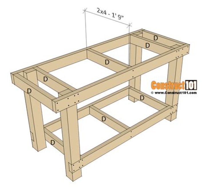 Get Free 2x4 Workbench Plans PDF – Easy DIY Construction