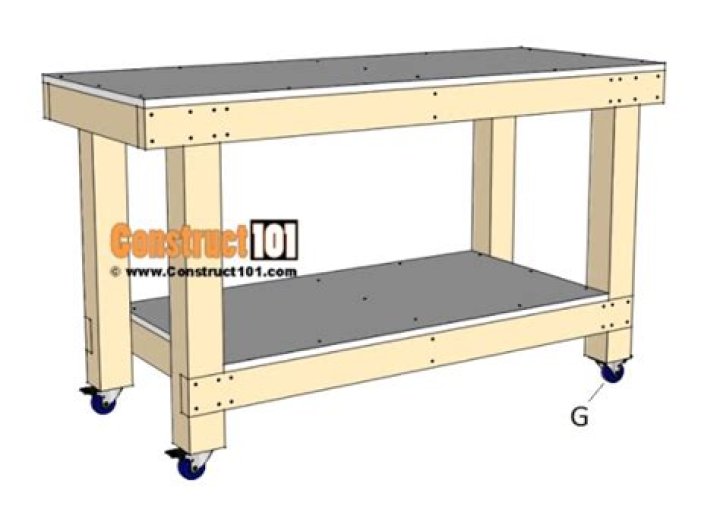 2x6 Workbench Plans PDF – Build Your DIY Workbench Easily