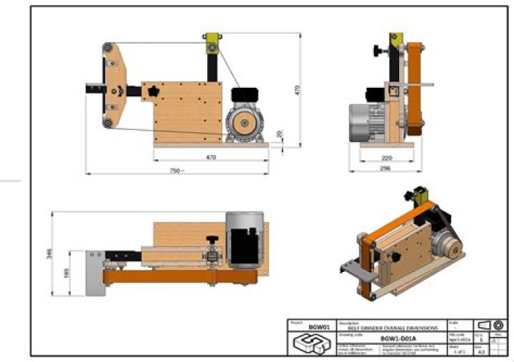 2x72 Belt Grinder Plans PDF – Build Your Own with Ease