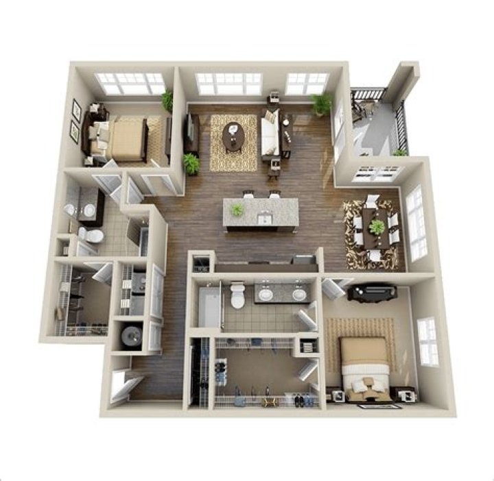 3 Bedroom Apartment Floor Plans PDF – Download Free Layouts