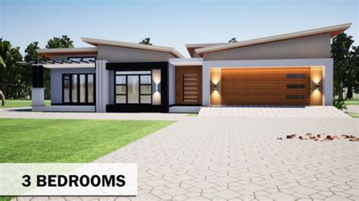 3 Bedroom Butterfly House Plans PDF – Printable Designs