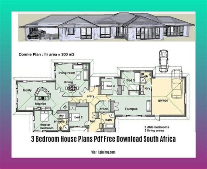 3 Bedroom House Plans PDF Free Download South Africa