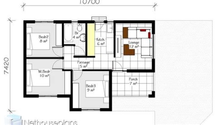 3 Bedroom House Plans PDF – Instant Download for Your Dream Home