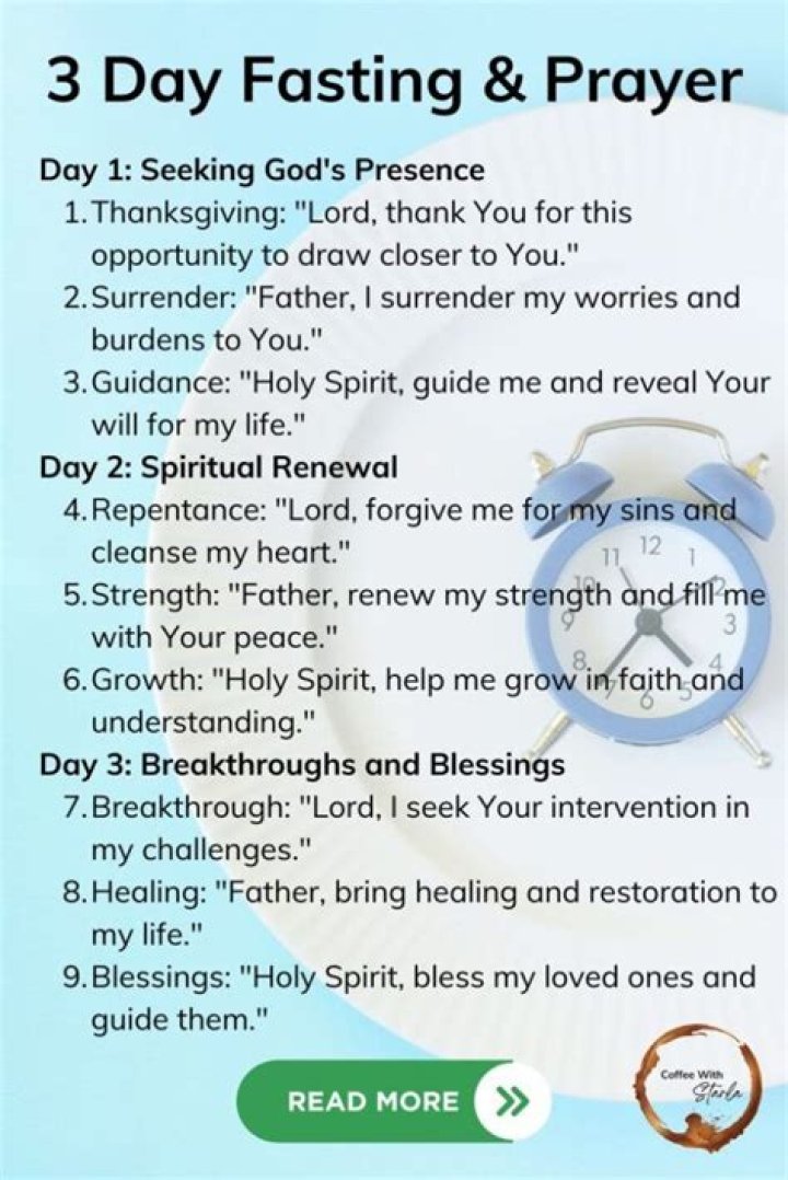 3 Days of Fasting and Prayer: Ultimate Plan PDF for Spiritual Renewal