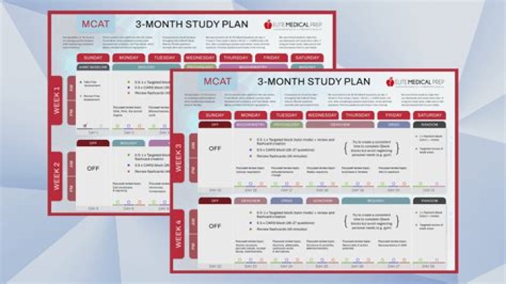 3-Month MCAT Study Plan PDF: Fast-Track Your Prep & Ace the Exam