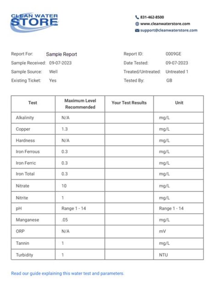 How to Perform the 3 oz Water Test: Free PDF Guide