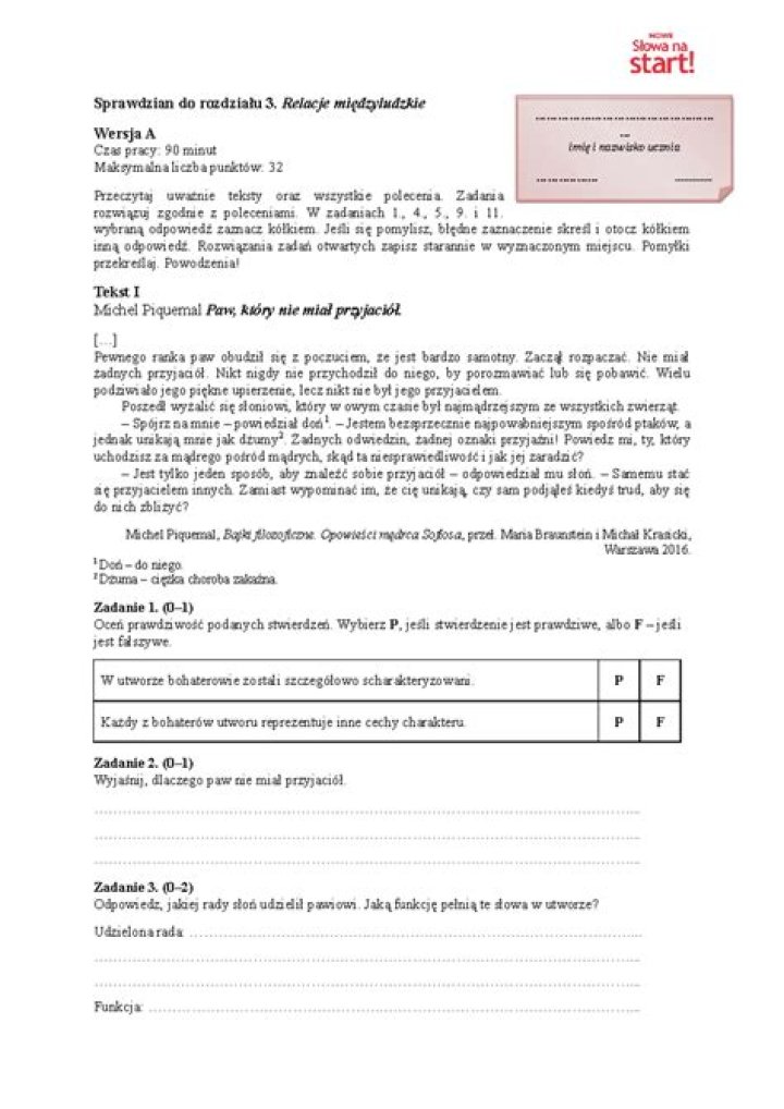 3. Sanıf Test PDF – Accurate Results & Instant Download