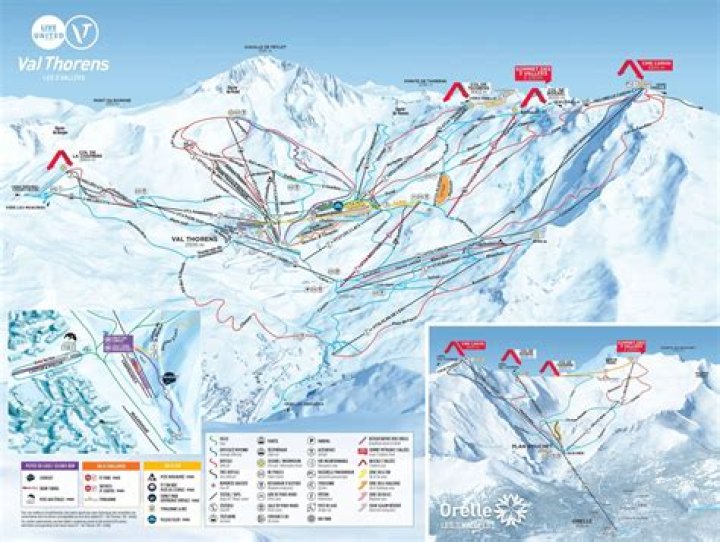 3 Vallées Plan des Pistes PDF : Guide Complet pour Ski & Snowboard