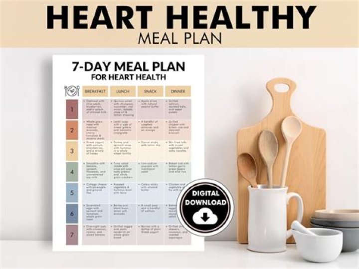 30-Day Heart Healthy Meal Plan PDF: Simplify Your Heart-Healthy Eating