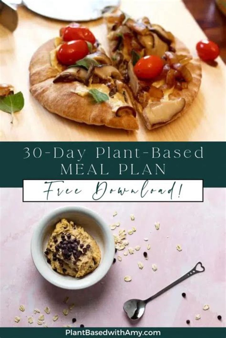 30-Day Plant-Based Diet Plan PDF: Start Your Healthy Journey