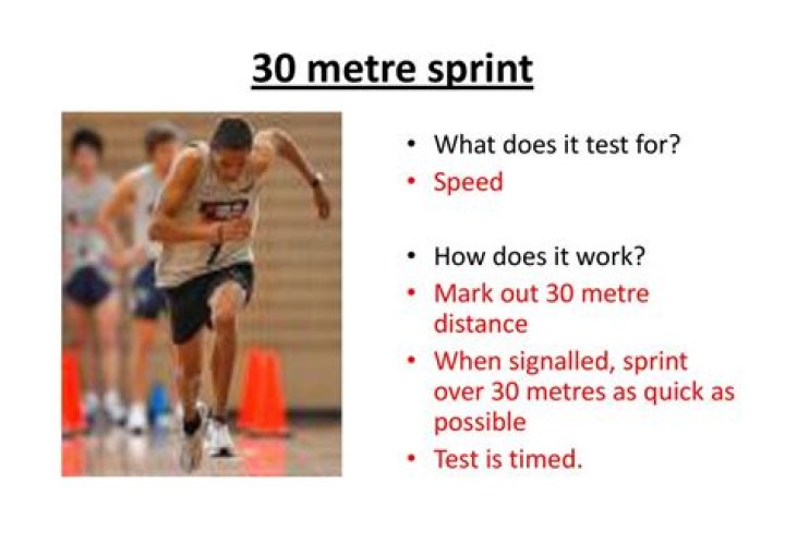 30 Metre Sprint Test PDF: Performance Analysis & Training Guide