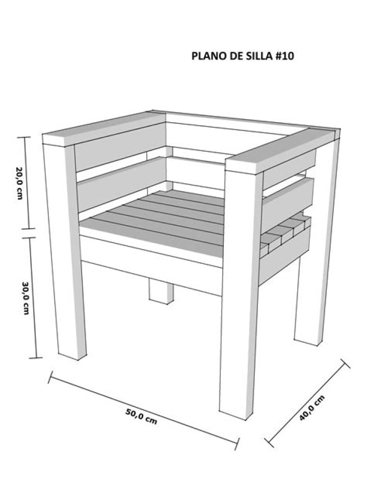 30 Planos de Sillas de Madera en PDF: Diseños Gratuitos para Carpinteros y Proyectos DIY