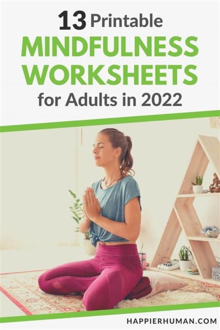 300 Mindfulness Worksheets PDF for Stress Relief and Focus