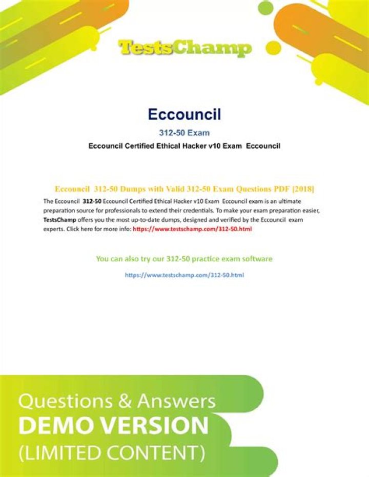 312-50 Exam Questions PDF: Practice Tests & Answers