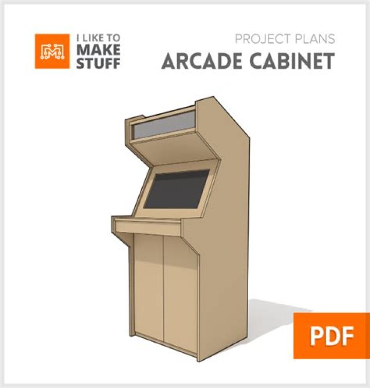 Download 32 Inch Arcade Cabinet Plans PDF for Easy Build