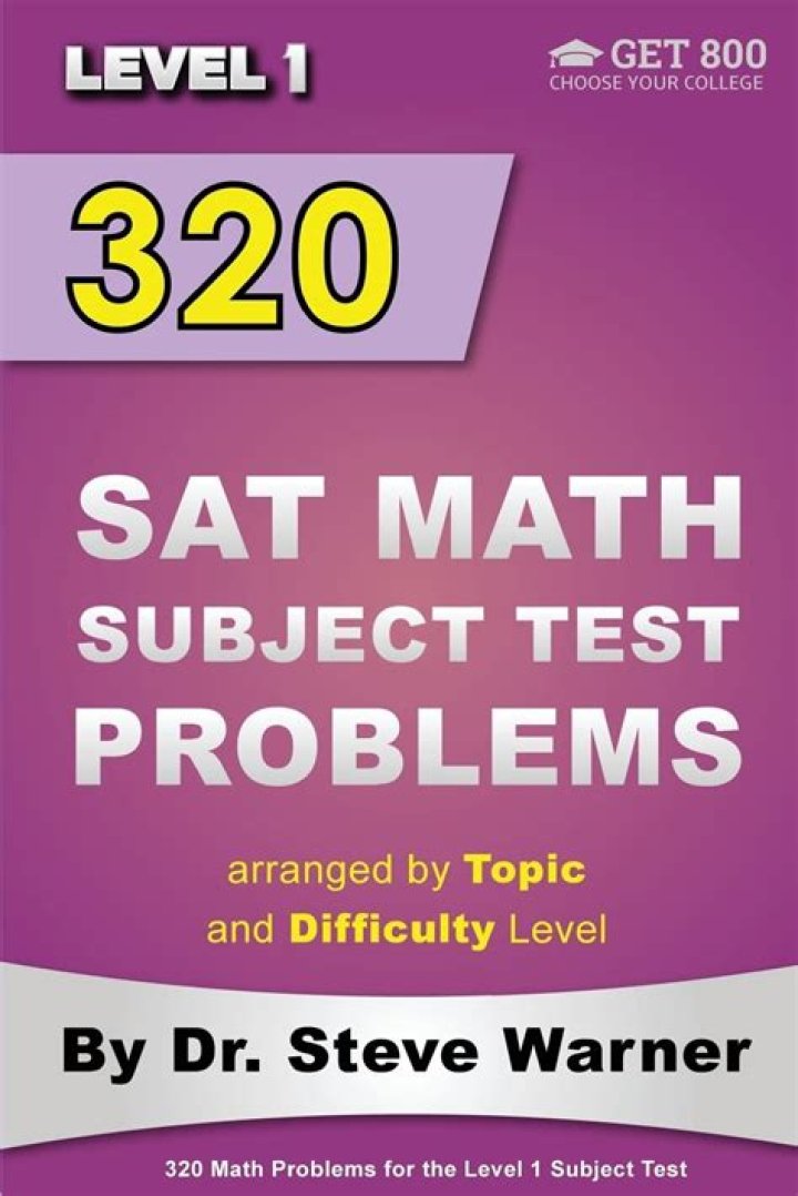 320 SAT Math Subject Test Problems PDF for Practice & Prep
