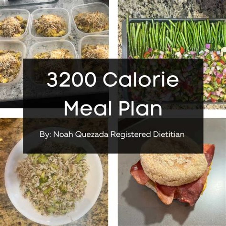 3200 Calorie Meal Plan PDF – Full Daily Nutrition Guide