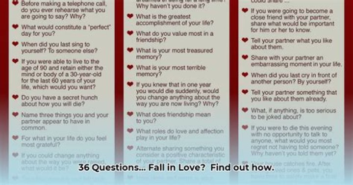 36 Questions to Fall in Love PDF – Transform Your Relationship Fast
