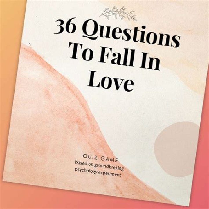 36 Questions to Fall in Love: TED Talk PDF & Guide