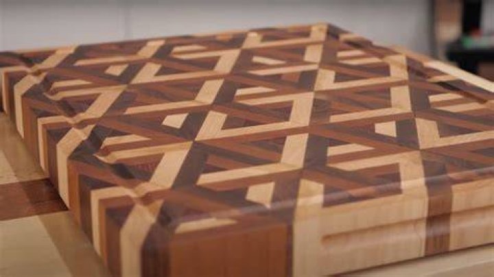 3D End Grain Cutting Board Plans PDF – Step-by-Step DIY Guide