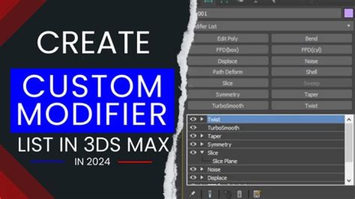 3D Max Modifier List Tutorial PDF – Step-by-Step Guide