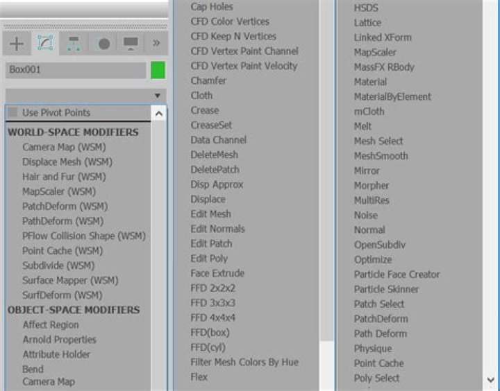 3ds Max Modifiers List PDF – Complete Guide & Download