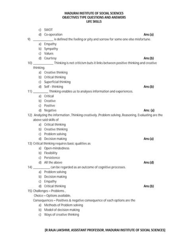 3ds Max Objective Type Questions & Answers PDF for Exam Prep