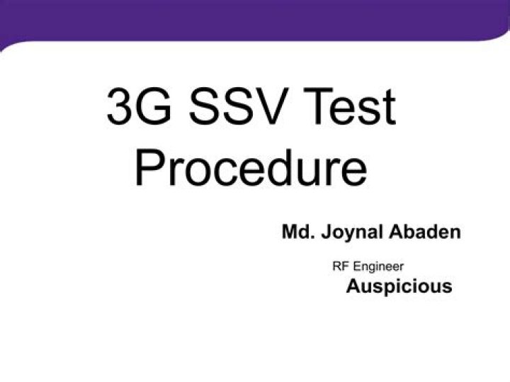 3G Drive Test Parameters PDF: Complete Technical Guide