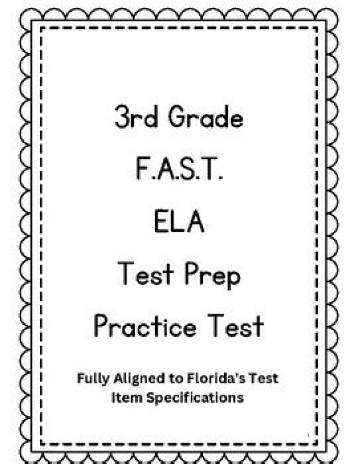 3rd Grade ELA State Test Practice PDF with Sample Questions