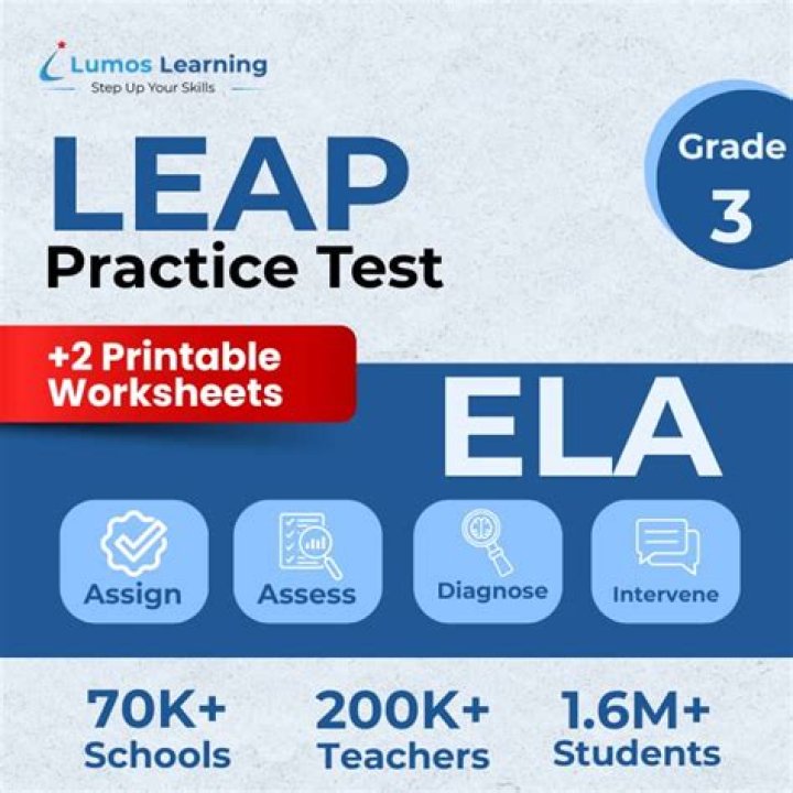 3rd Grade Leap Practice Test PDF – Boost Math & Reading Skills