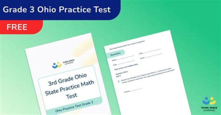 Free 3rd Grade Ohio State Test Practice PDF – Download Now
