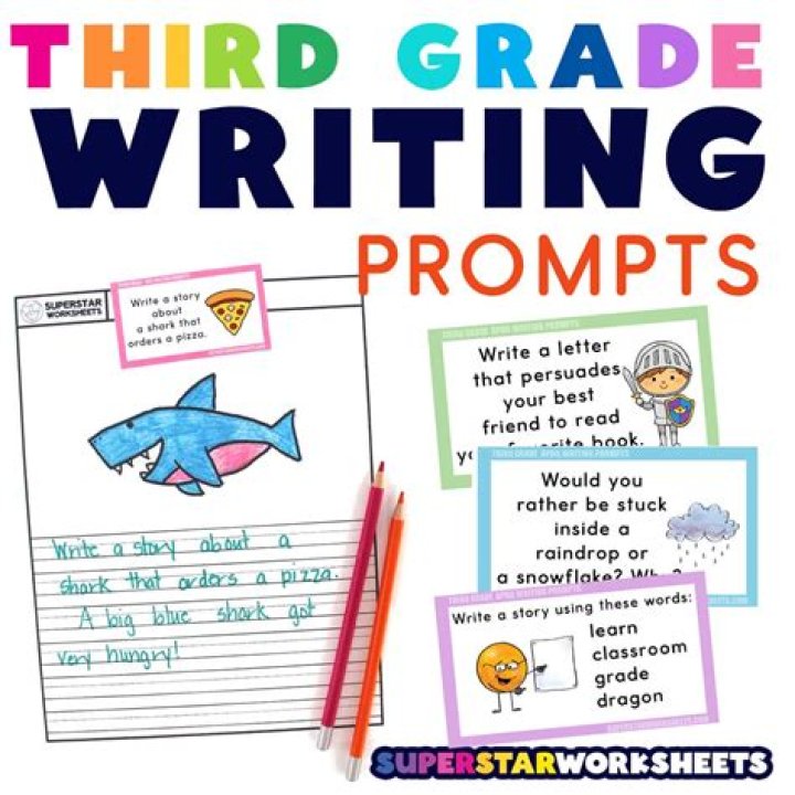 Free 3rd Grade Writing Prompts Worksheets PDF for Instant Download