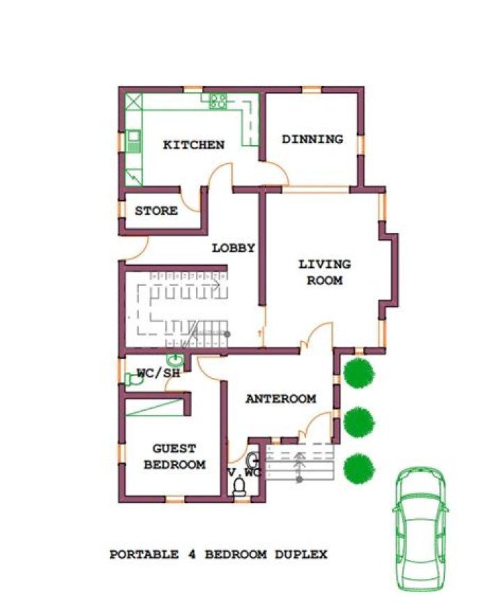 4 Bedroom Duplex Plan PDF – Complete Floor Plan & Design Guide