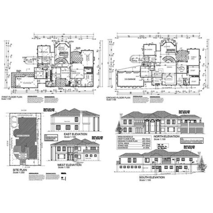 Free 4 Bedroom House Plans PDF Download – Instant Download