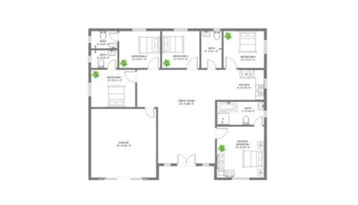 4-Bedroom Self-Contain Self-Sufficient Plan PDF for Off-Grid Living