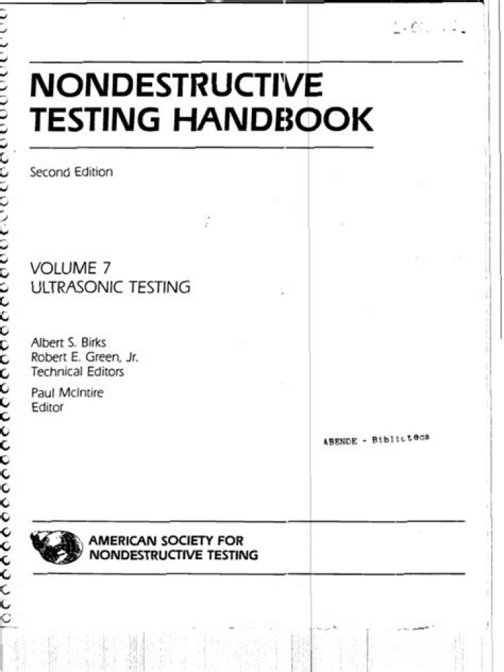 4 Non-Destructive Testing Handbook PDF – Essential Guide