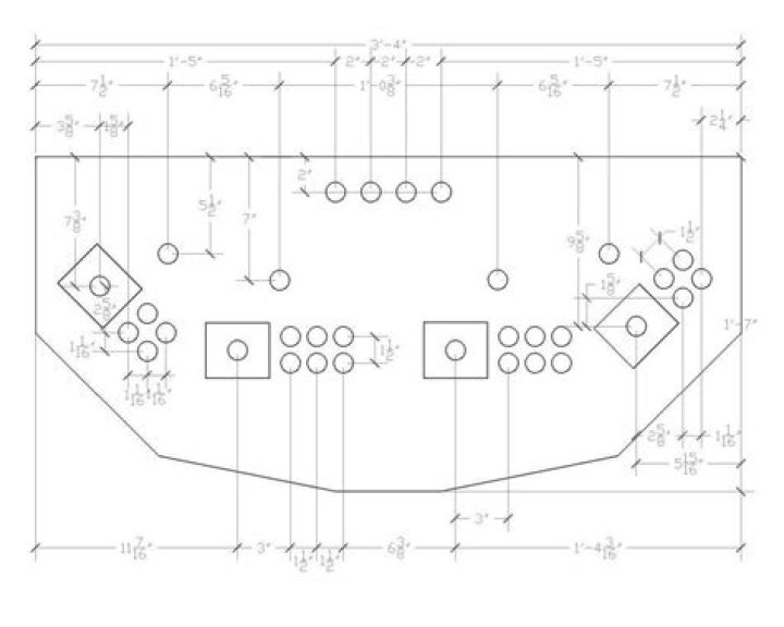 4 Player Arcade Pedestal Plans PDF – Print & Build Your Own