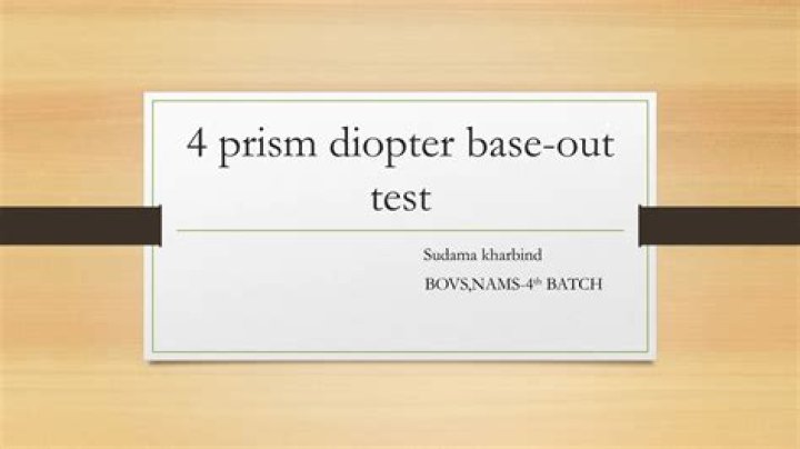 4 Prism Base Out Test PDF: Accurate Geometry Evaluation & Analysis
