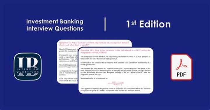 400 Investment Banking Interview Questions PDF for 2024 Success
