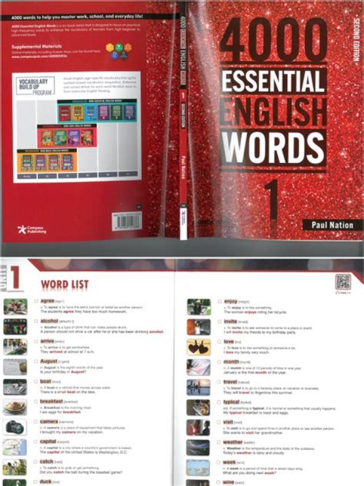 4000 Essential English Words & 1 Answer Key PDF – Master Core Vocabulary