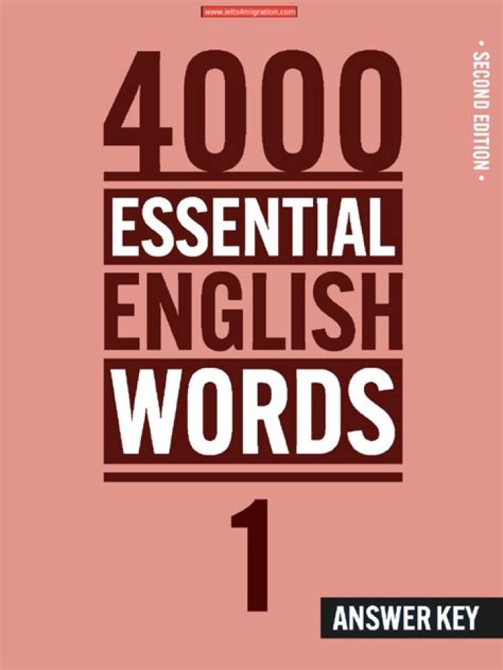 4000 Essential English Words Answer Key PDF – Master Core Vocabulary