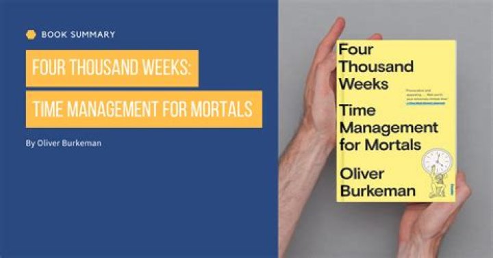 4000 Weeks to Master Time Management: A Mortal's Ultimate PDF Guide