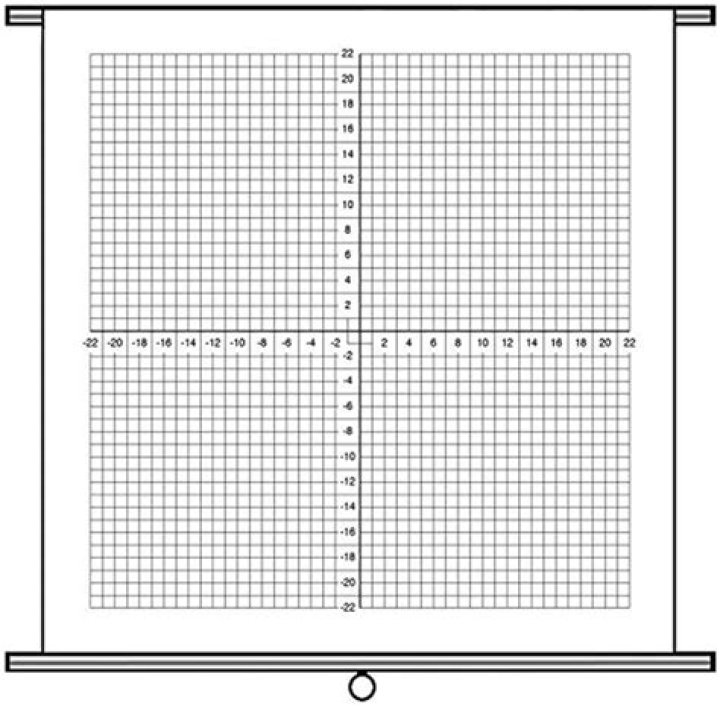 Free 40x40 Coordinate Plane PDF for Math & Engineering