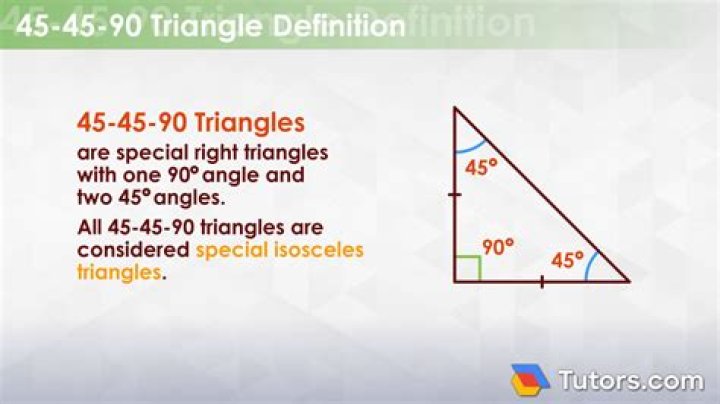 45-45-90 Triangle Examples with Answers PDF: Step-by-Step Guide