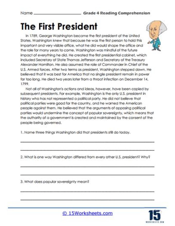 4th Grade ELA Comprehension PDF with Questions & Answers
