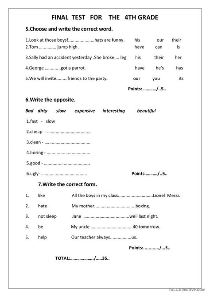 4th Grade ELA Practice Test PDF – NYS Standards Aligned