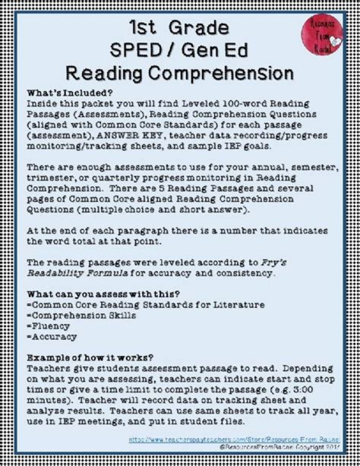 Free 4th Grade EOG Reading Passages and Questions PDF