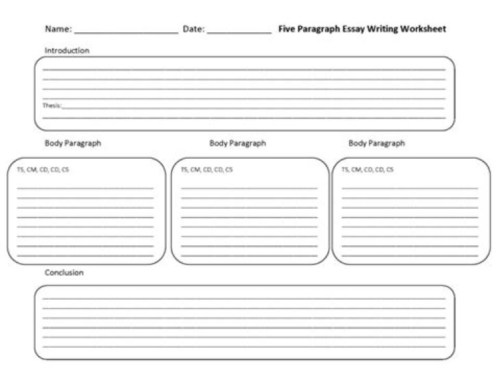 4th Grade Essay Writing Worksheets PDF – Printable Practice for Young Writers