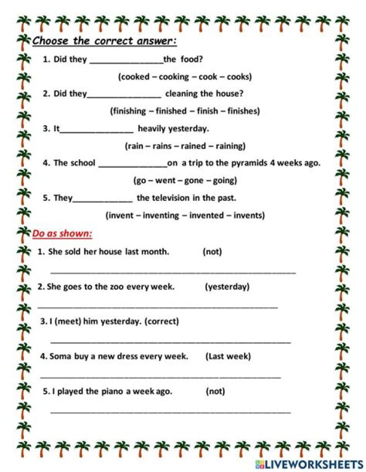 Free 4th Grade Grammar Worksheets PDF – Instant Download